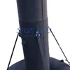 Aangepaste luchtvlagbanner 10 M hoge opblaasboten voor sportevenementen met logoprint en e-pomp