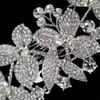 Luxo cristal bridal pente clip clip rhinestone pentes de casamento acessórios de cabelos noiva cabeça headpiece cabeça jóias