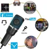 Microfoni Microfono condensatore per registrazione professionale, dispositivo USB per giochi, streaming, PC, computer, podcast, studio, supporto, filtro Pop