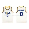 UCLA Bruins Jersey College Basketball Russell Westbrook Lonzo Ball Zach LaVine Kareem Abdul Jabbar Reggie Miller Bill Walton Kevin Love Blue