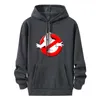 Ghostbusters Blobierzy Menwomen moda swobodna luźna czarna bluza nadruk duch ducha Hip Hop Hoodwear Streetwear 2201181605706