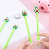 Kawaii Snoep Kleur Emoticons Avocado Gel Pen Willekeurig Ontwerp Leuke Briefpapier Mooie Student Schoolbenodigdheden Leuke Cadeau Voor Kinderen