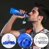 Belt Bags 4 Colors Women Men Running Jogging Cycling Waist Pack Sports Runner Bag Water 500ml Soft Flask Holder