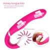 NXY Vibrators 10 Speeds Mute Rotation Dildo Vibrators Pussy Massager Tongue Licking Oral Sex Toy for Women Clitoris Stimulator Adult Product 0104