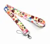 Mobiltelefonband charms 20st tecknad lanyard nyckelkedja id -kort hänger rep sling nackband hängande pojke tjej gåvor #21
