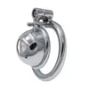 NXYCockrings Super Mini Penis Cage Stainless Steel Chastity Men Cock Male Device Trumpet Lockable BDSM Sex Toys. 1124