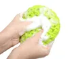 Bath Ball Malha Escovas Esponjas Banho Acessórios Corpo Wisp Natural Esponja Escova Dry Exfoliação Equipamento de Limpeza Atacado