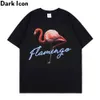 Gedruckt Hip Hop T-shirt Männer Sommer Oansatz Kurzarm Herren T-shirts Mann T-shirts Schwarz Weiß 210603