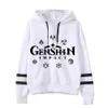 Genshin Impact Sweat À Capuche Hommes / Femmes Harajuku Sweat Esthétique Unisexe Streetwear Mignon Anime Sweat Manga Graphique Sweat À Capuche Homme Y0901