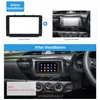 173 * 98 mm Double Din pour 2015 Toyota Reco Hilux Car Radio Fascia DVD Frame Dash Moun Adaptateur Adaptateur de voiture