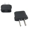 White Colour Small 2 Pin Iron To EU US AU Travel Charger Adapter convertor AC power Plug Converter Socket 3000pcs/lot