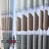 カーテンドレープ2021ノルディックリビングルーム中空カーテンシンプルモダンハイエンド大気バルコニー床刺繍