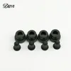 100 st/Lot Plastic Black Screw Cover Cap w/Safe Ring for Glass Essential Oil/Serum flaskor Tamper-tydligt lock 18mm hals