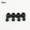 100pcs/lot Plastic Black Screw Cover Cap w/ safe ring for glass Essential Oil/serum Bottles tamper-evident lid 18mm neck