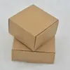 50 шт. / Лот Бумажный подарок Упаковочная коробка SOAP Держатель для хранения DIY Handmade Упаковочная картонная коробка Multi размером складной конфеты Подарочная коробка 210724