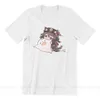 Hu Tao Hip Hop Tshirt Genshin Impact Game Paimon Printing Streewear Fruth