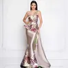 Dresses Simple Burgundy Prom Dresses Sexy Mermaid Backless Sleeveless off shoulder flower Long Party Dresses Evening Gowns Formal Wear 202