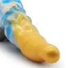 Massage YC228 Taurus Couleur Silicone Plug Anal Long 25 cm Sex Toys Pour Femmes Forte Ventouse Max Épaisseur 5.3 cm Masturbation Rob