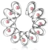 YYJFF D0567-1( 4 colors ) Clear Nice style belly ring Purple color Angel as imaged piercing body jewelry