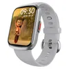 High-end 1,57 tum HW13 Smart Watch Full Screen Touch Vattentät Musikkontroll Lösenord SmartWatch BT Calling Reloj Intelligente Sports Klockor