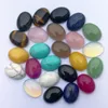 Natural crystal Semi-precious stone 15x20mm Opal Rose Quartz turquoise patch face for natural stone necklace ring earrrings jewelry making