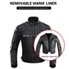 Motorcycle Jacket Cold-proof Moto Motocross Motorbike Riding Racing Clothing Men Chaqueta Protective Gear Apparel