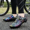 Últimos sapatos de ciclismo de casal de bicicleta masculina esportes de montanha ao ar livre