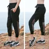 Plus Size Sport Leggings Gym Shorts Women High Waist Elasticity Workout Out Pocke Short Deportivo Mujer Wear Running