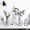 Vases Nordic Iron For Plants Shelving Flower Vase Garden Modern Creative Year Decor Home Decoration Accessories