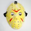 Atacado 6 Estilo Face Face Masquerade Masquerade Máscara Jason Cosplay Máscara Jason vs Sexta-feira Horror Hockey Hockey Halloween Traje Scary GCF14336