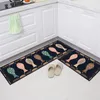 クッション/装飾的な枕防水ドアのマットキッチン油防止エリアラグ耐久のスローラグ/廊下洗える床の滑り止め