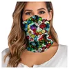 Mężczyźni i Kobiety Outdoor Headband Scarf Neck Wiatroodporny Ochrona przeciwsłoneczna Bandana Jedwabna Szalik Szalik Full Femme Fored Cachecol Y1020