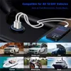 TKEY QC 3.0 Touch Switch Car Dual USB Charger Socket Waterproof Universal Mobile Phone Truck Charging Tablet Charge For iphone