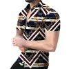 Men's short sleeve button down shirt fashion shirts tops for men small medium large plus size 2xl 3xl printing clothing blouse