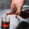 Pote de compartilhamento de café feito à mão Filtro de vidro Filtros de café Conjunto de copo tipo gotejamento Pequeno uso doméstico Multi-especificação WH0171