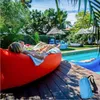 Продажа надувных вышивников Открытый ленивый кресло воздушный спальный диван шезлонг мешок кемпинг пляж кровать кровать