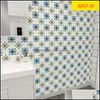 Décor maison jardinantidérapant auto-adhésif salle de bain étanche et étanche à l'humidité décoration cuisine Stickers muraux livraison directe 2021 G6Oh7