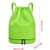 Outdoor Bags 2021 Drawstring Swimming Backpack Dry Wet Separated Sport Bag Waterproof Gym Rucksack