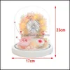 Event Festive Party Supplies Home & Gardenhandmade Eternal Flower Box Led Ferris Wheel W/ Glass Dome Gift Style 1 Wrap Drop Delivery 2021 Ax