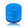 50mm 4-layer smoke grinder sanding texture plastic herb grinders