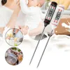 5.9 inch Meat Thermometer Digital Cooking Food Kitchen BBQ Probe Water Milk Oil Liquid Oven Digital Temperaure Sensor Meter