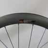 Полный углерод T800 Road Bike Wheels Дисковые тормозные колеса с Novate D411/D412 Широ