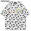 Men's T-Shirts Hip Hop Cute Little Bears Short Sleeve Streetwear Tshirts Fashion Punk Rock Tees Shirts Harajuku Casual Tops 210601