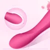 Volwassen vibrator Kut likken Trillingen Stimulator G-spot Clitoris Stimulator Massage Stick Opladen Toverstaf Volwassen Masturbator Seksspeeltje Valentijnscadeau ZL0089