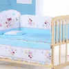 6pcs Set Baby Crib Stoßstangen Kinderbettwäsche Set Cartoon Baumwollbaby Bettwäsche umfassen Babybett -Stoßstangen Bettblatt Pillow Zt57 21102524095057