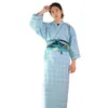 Odzież Etniczna Japoński Styl Samurai Cosplay Kostiumy Tradycyjne Mężczyźni Kimono Suknia 2 sztuk Vintage Drukuj Mężczyzna Yukata Haori Kimonos Dress