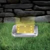 4PCS 8LED Solar Garder Lights IP65 Водонепроницаемые солнечные светильники