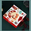 God julklapp Papper Väskor Xmas Packing Bag Snowflake Candy Box Nyår Barn Gåvor Wrap Decorations FY4761