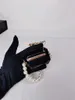 2021 جديد جودة عالية حقيبة سيدة كلاسيكية حقيبة يد قطري حقيبة جلدية سماعة حقيبة 11 سنتيمتر