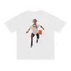 20sss Summer USA 3D High street oversize S-XL 3 color Hop Front Silicon Men's T-Shirts Skateboard Tshirt Men Women Short Sleeve Casual T Shirt M012